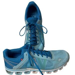 On Running Womens Cloudflow Running Shoes Blue/Haze 9.5 Athletic Athleisure